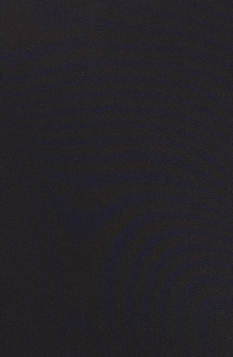 Versace La Greca Waistband One-Piece Swimsuit, Alternate, color, 