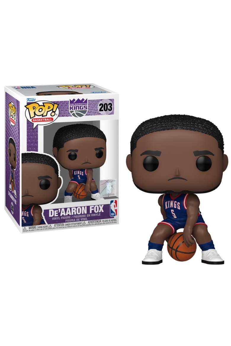 De'Aaron Fox (Sacramento Kings) City Edition Jersey NBA Funko Pop!, Main, color, Multi-Color