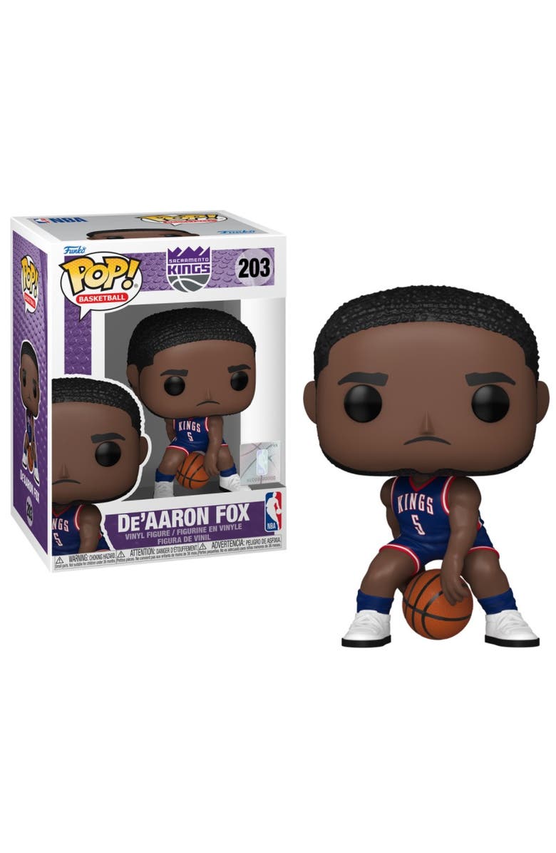 Funko De'Aaron Fox (Sacramento Kings) City Edition Jersey NBA Funko Pop!, Main, color, Multi-Color
