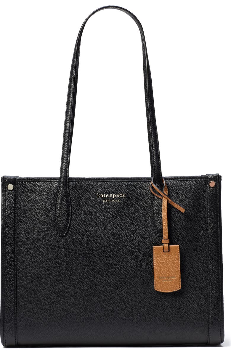 Kate Spade New York medium market leather tote, Main, color,