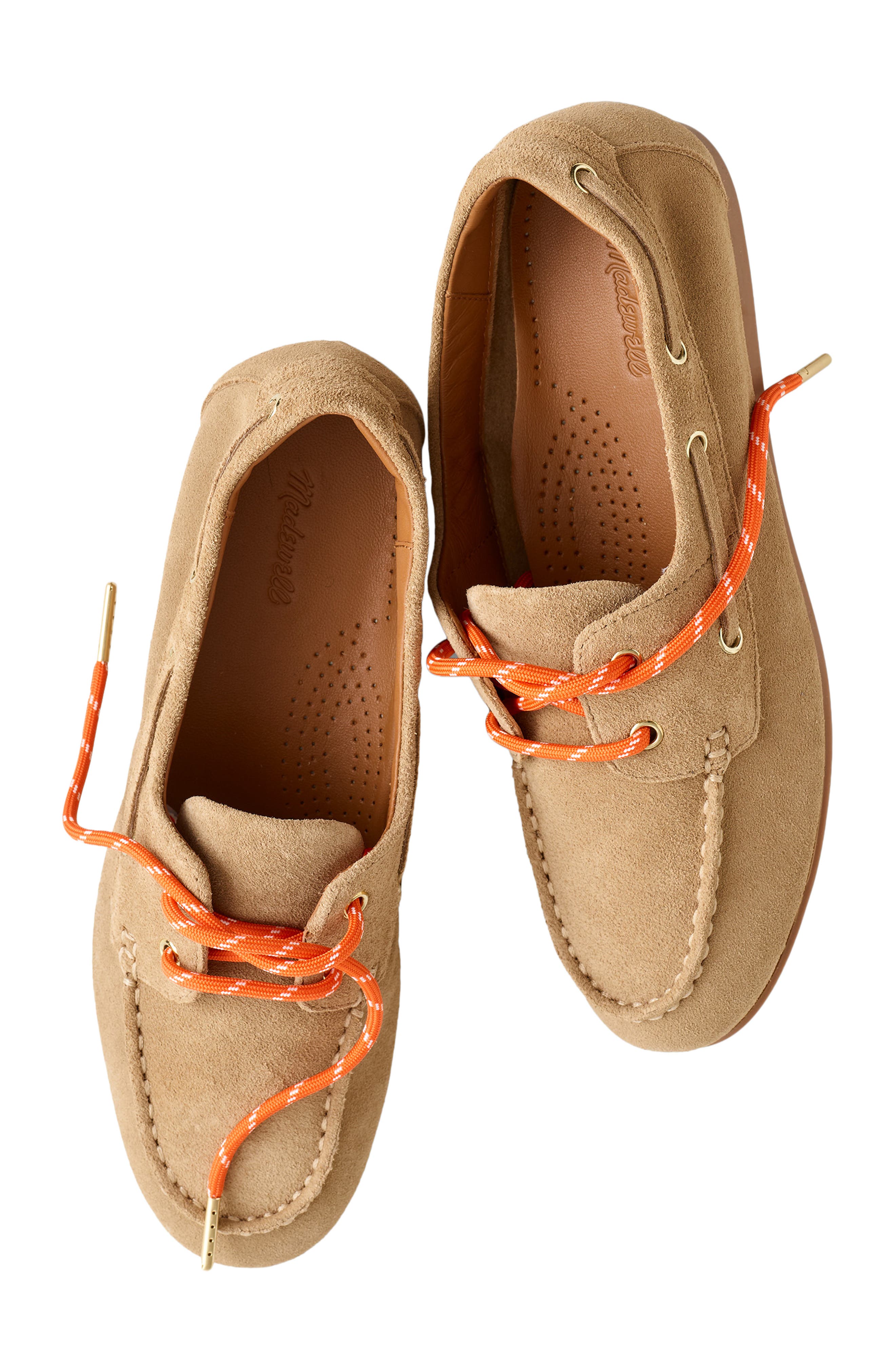 Madewell The Jamie Boat Shoe, Alternate, color, Walnut Shell