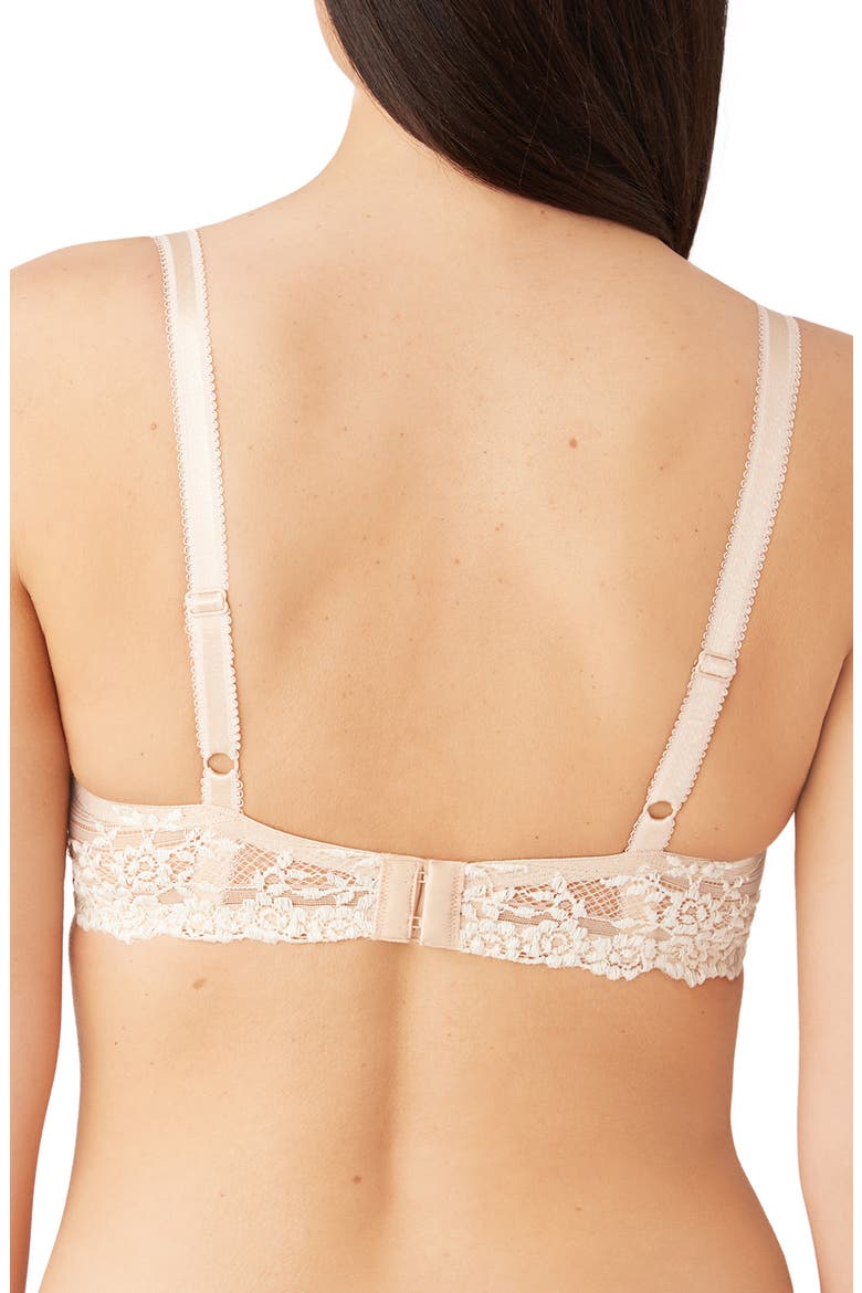 Embrace Lace® T-Shirt Bra, Alternate, color, NATURALLY NUDE/IVORY