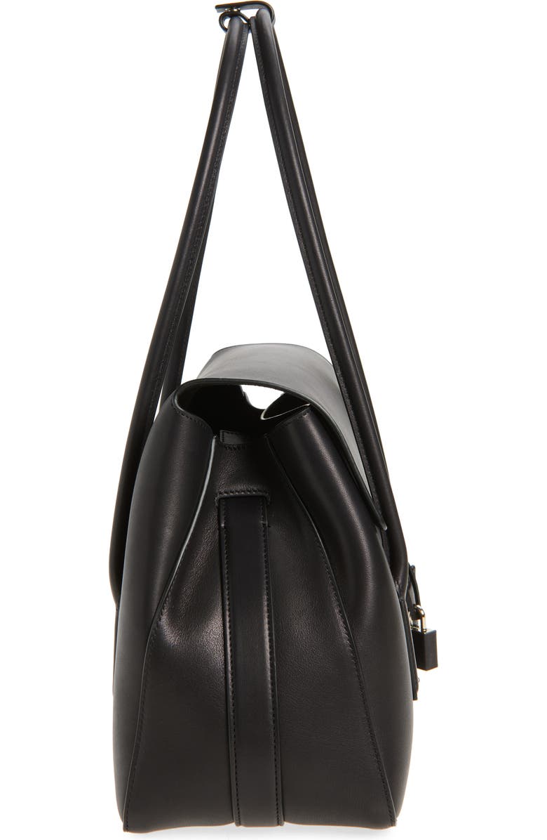 TOM FORD Medium Leather Shoulder Bag, Alternate, color, Black