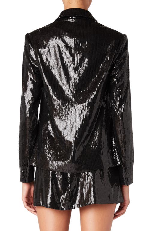 Blanknyc Sequin One-button Blazer In Party Time