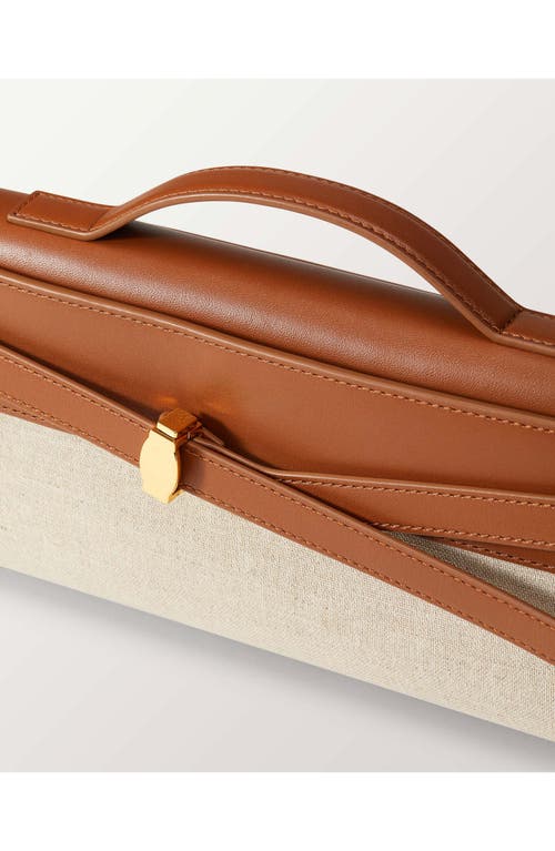 Veronica Beard Dash Clutch In Natural Hazel