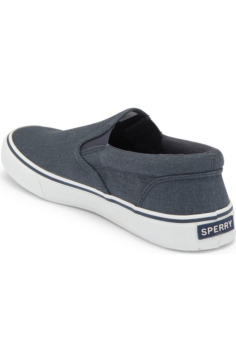 Sperry Striper II Slip-On Sneaker, Alternate, color, Navy
