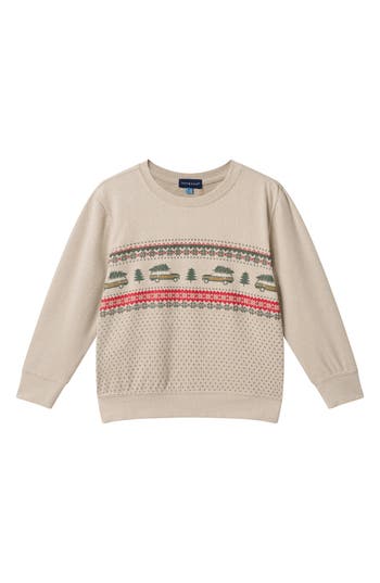 Andy & Evan Kids' Graphic Sweatshirt In Neutral
