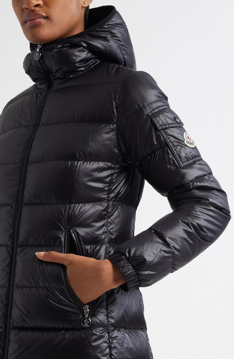 Moncler Glements Down Parka, Alternate, color, Black