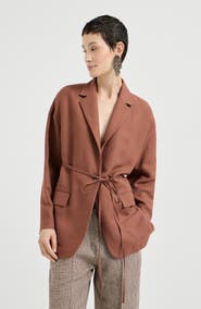 Brunello Cucinelli Fluid twill blazer