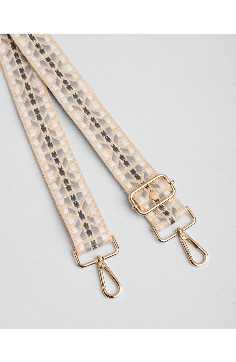 Pom Pom London City Crossbody Bag, Alternate, color, Salt Grey