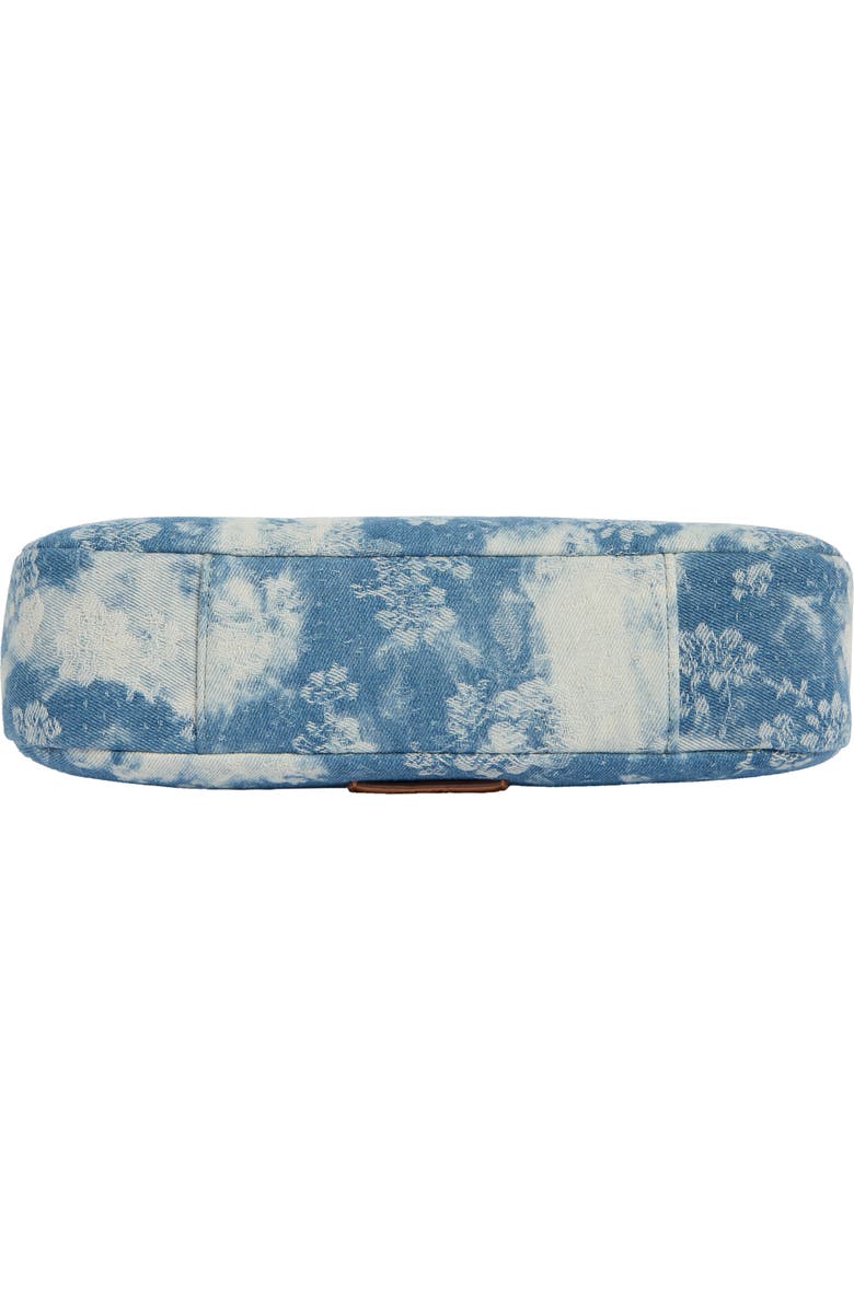 Lucky Brand Pira Denim Shoulder Bag, Alternate, color, Floral Denim