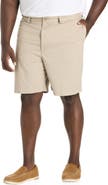 Harbor Bay by DXL Big & Tall Waist-relaxer Cotton Shorts