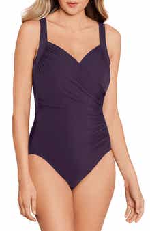 Miraclesuit® Solid Sanibel DD-Cup One-Piece Swimsuit