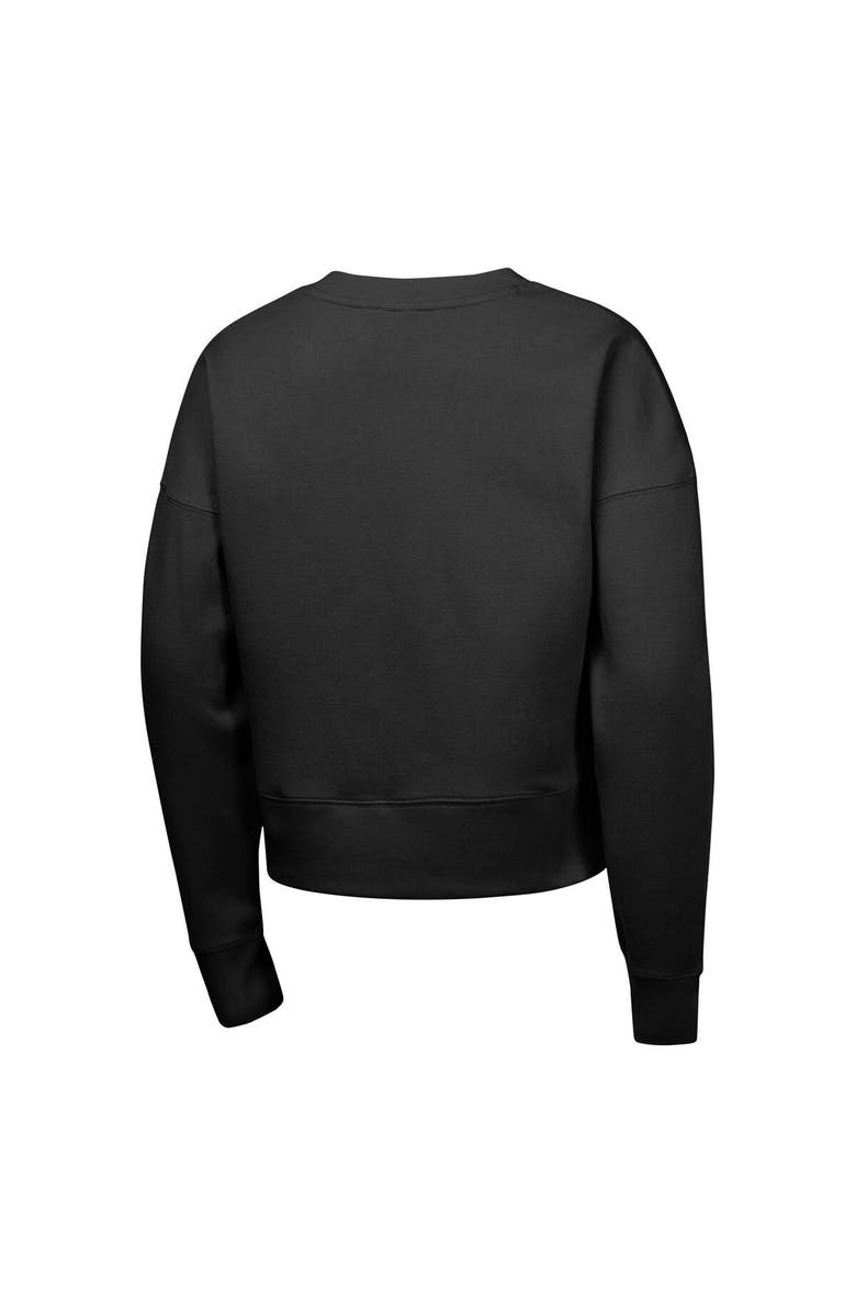 Nike Girls Youth Nike Black Los Angeles Dodgers Fleece Sweatshirt, Alternate, color, 