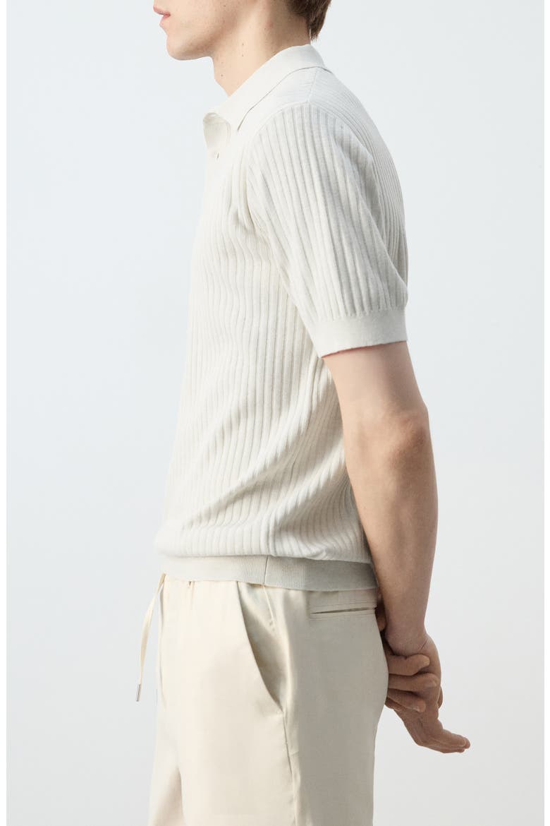 Rib Polo, Alternate, color, SAND