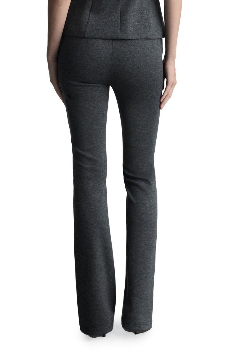 MANGO Seamed Flare Leg Pants, Alternate, color, 