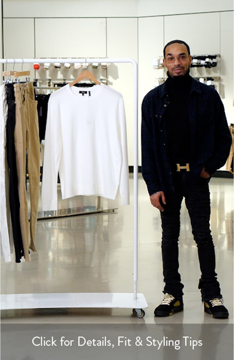 Textured Crewneck Sweater, sales video thumbnail