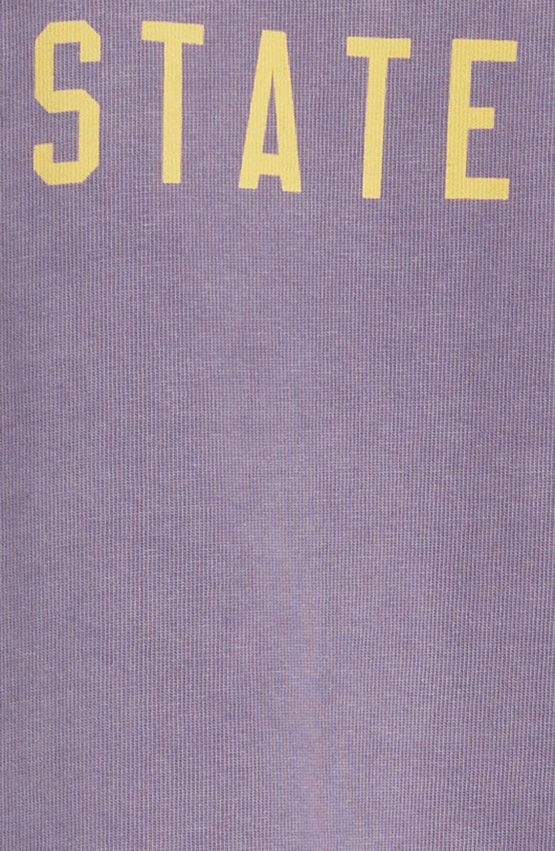 Fear of God Essentials Kids' Oversize Heavyweight Cotton Graphic T-Shirt, Alternate, color, Lavender