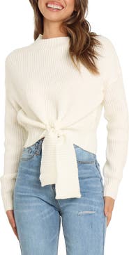 Petal 
Pup Captivate Tie Hem Sweater