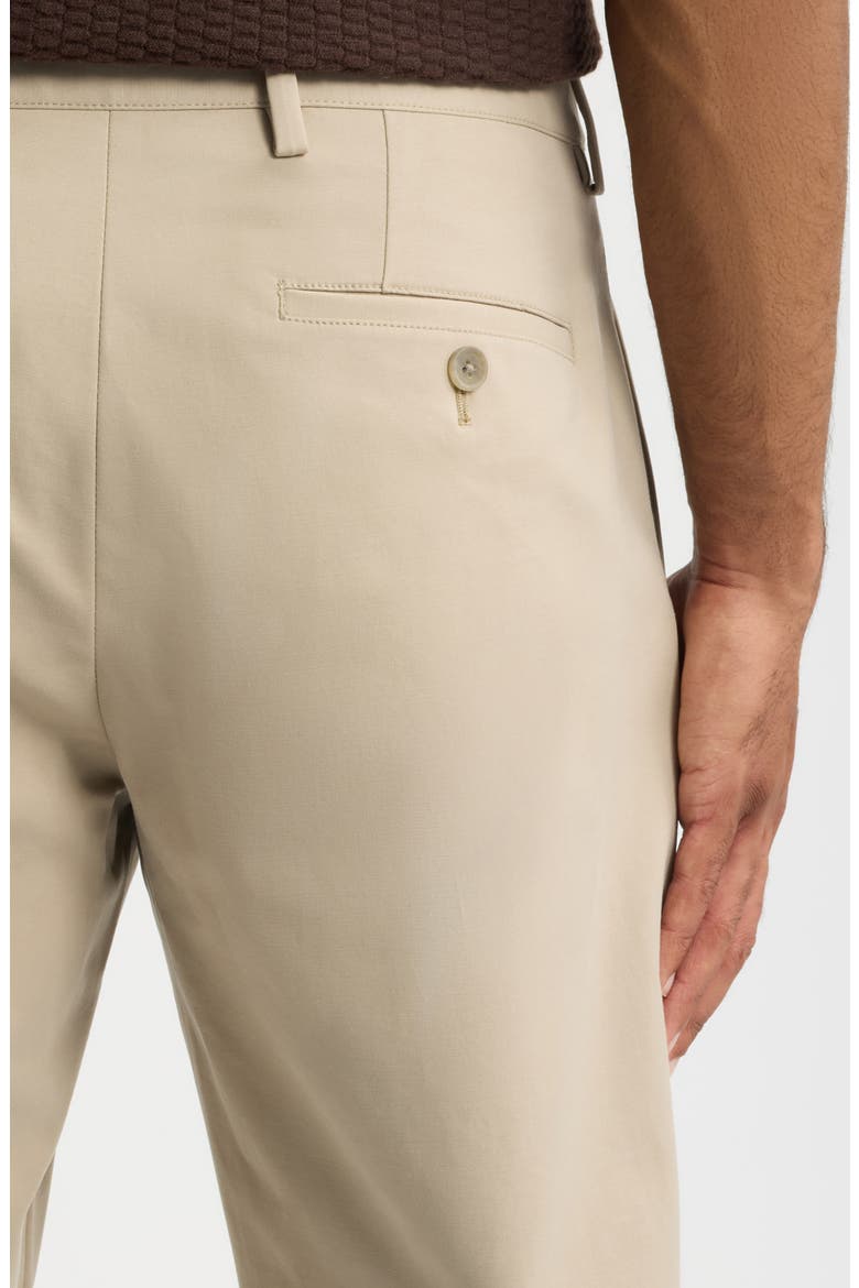 Slim Fit Stretch Cotton Chinos, Alternate, color, TAN TEAK