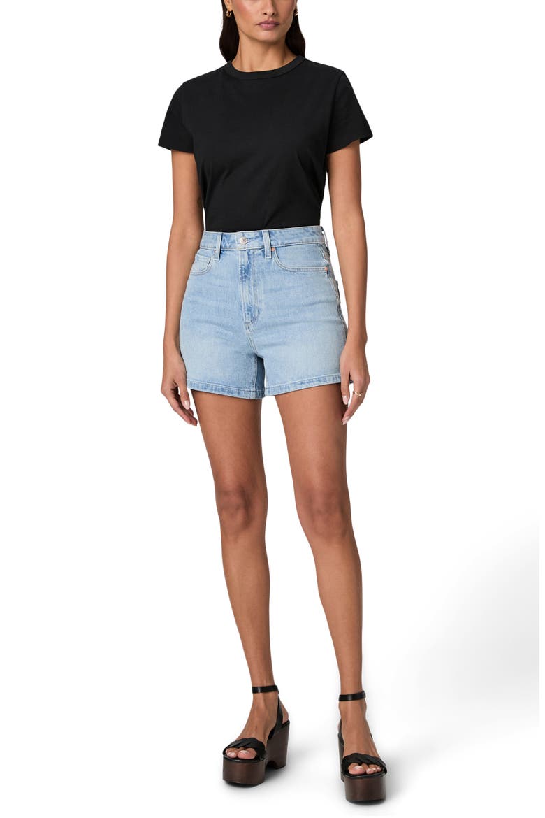 Dani Ultra High Waist Denim Shorts, Alternate, color, HARMONIE