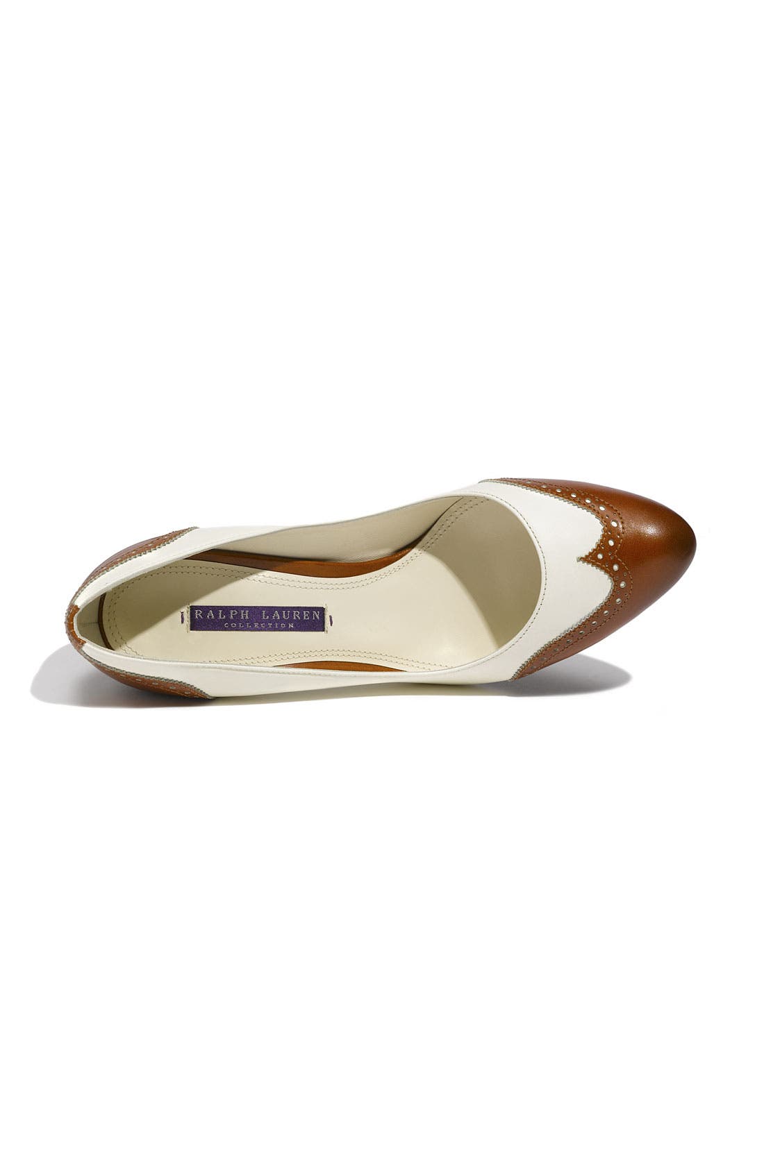 'Petra' Pump, Alternate, color, CUOIO CREAM CALF
