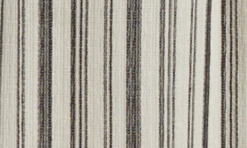 Billabong New Waves Stripe Wide Leg Pants In Black Pebb