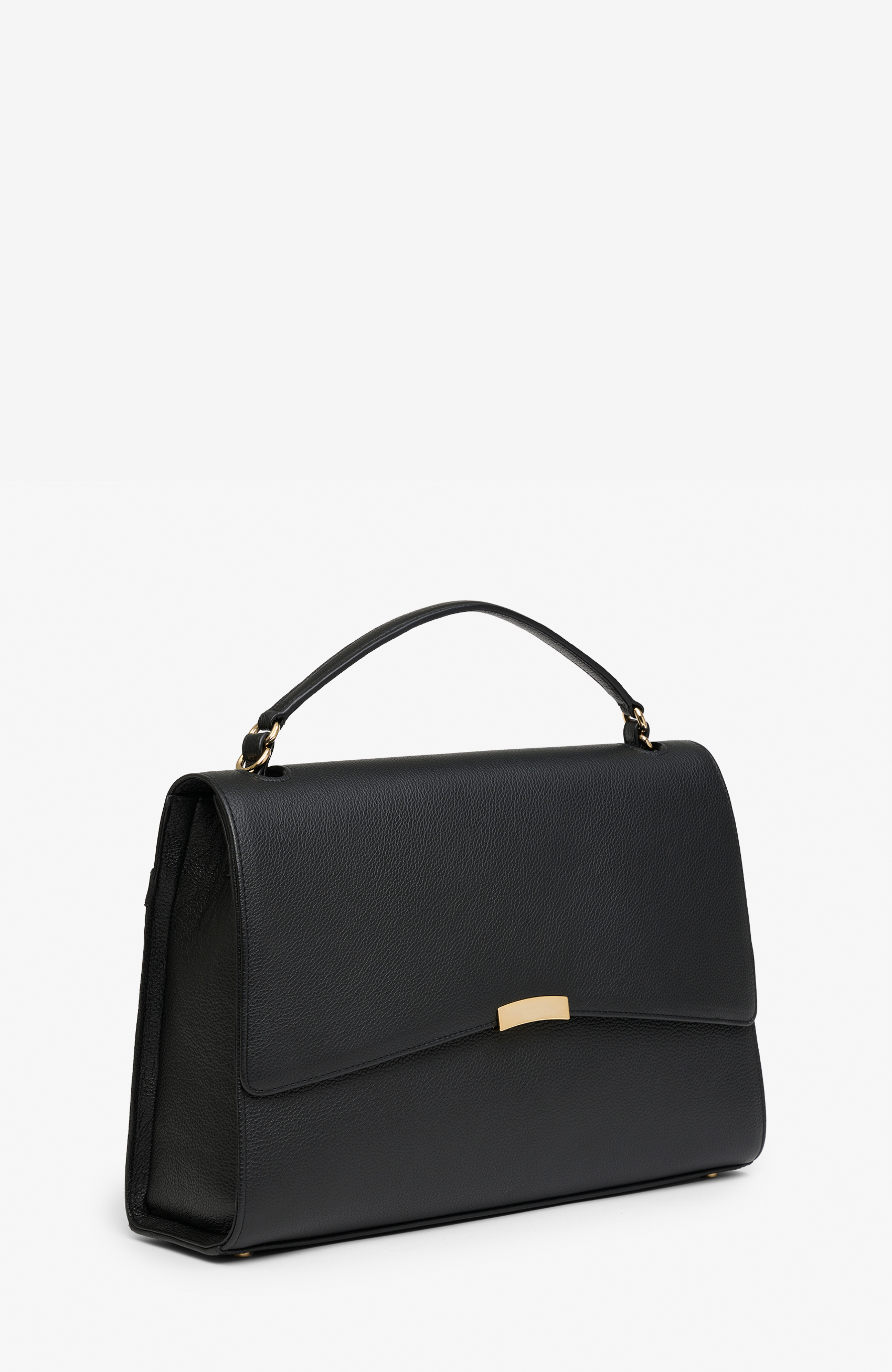Signature Briefcase, Alternate, color, Black/Gold