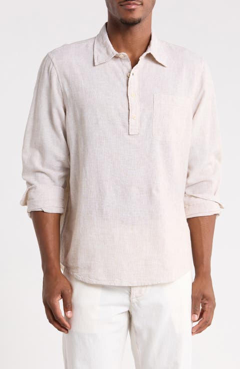Mariner Linen & Cotton Long Sleeve Shirt