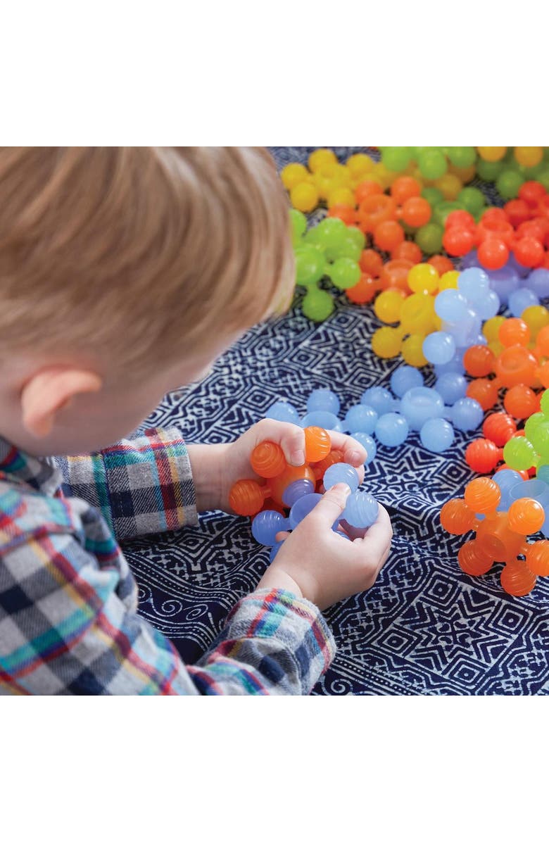 Kaplan Early Learning Company PolyForm Star Connectors - 35 Pieces, Alternate, color, Multicolored