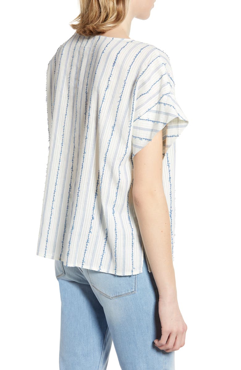 Lou & Grey Stripe Top, Alternate, color, 