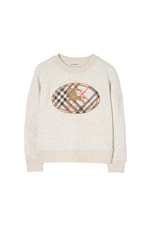 Knight Check Cotton Sweater