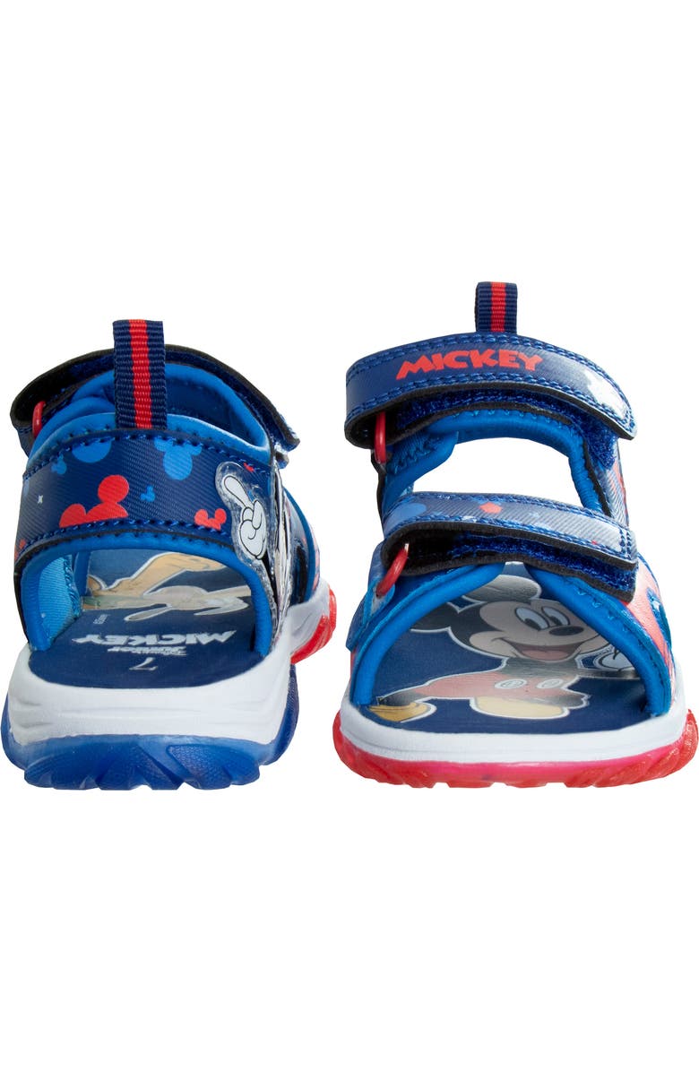 JOSMO Kids' Mickey Mouse Sandal, Alternate, color, Blue/Red