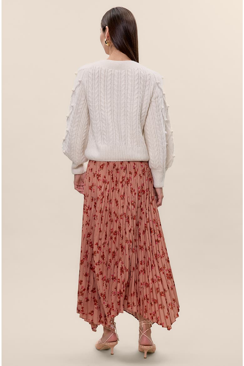 Celeste Skirt, Alternate, color, Persimmon Multi