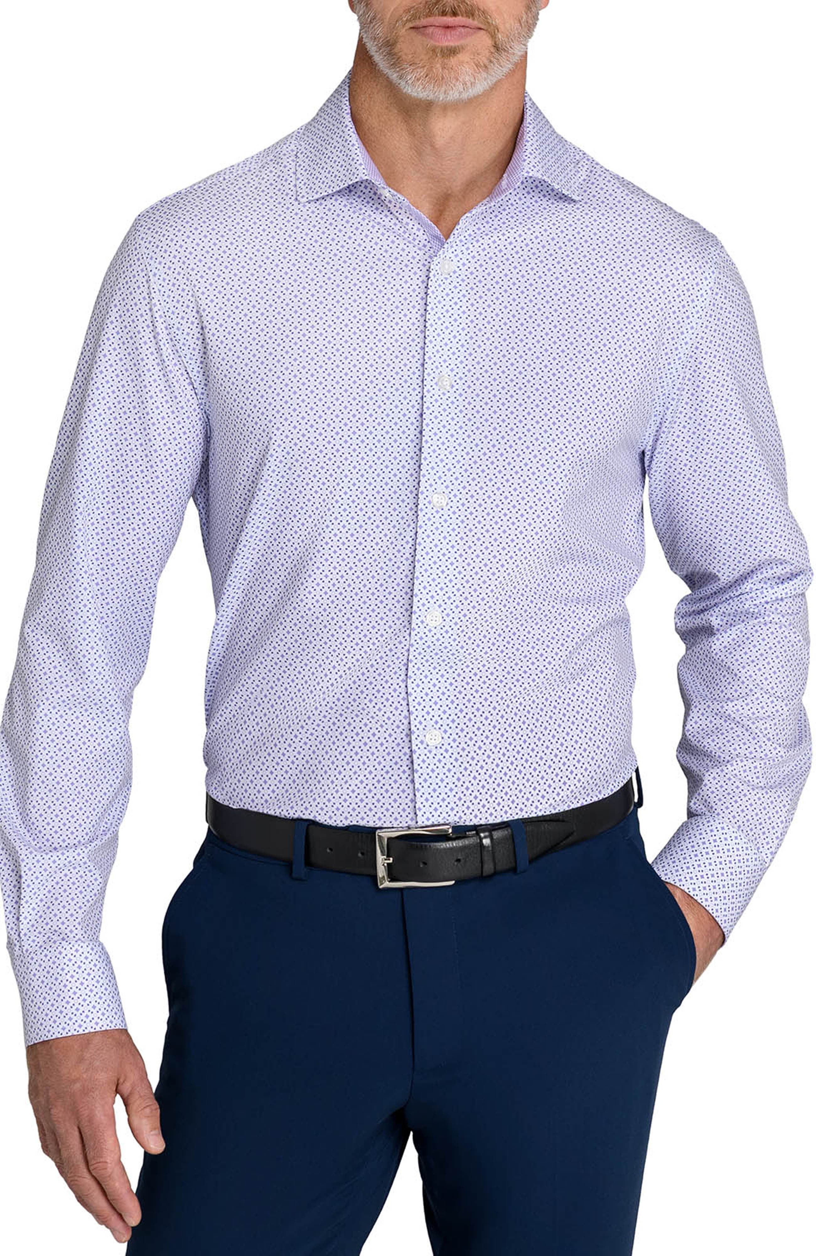 selected WHITE/PURPLE