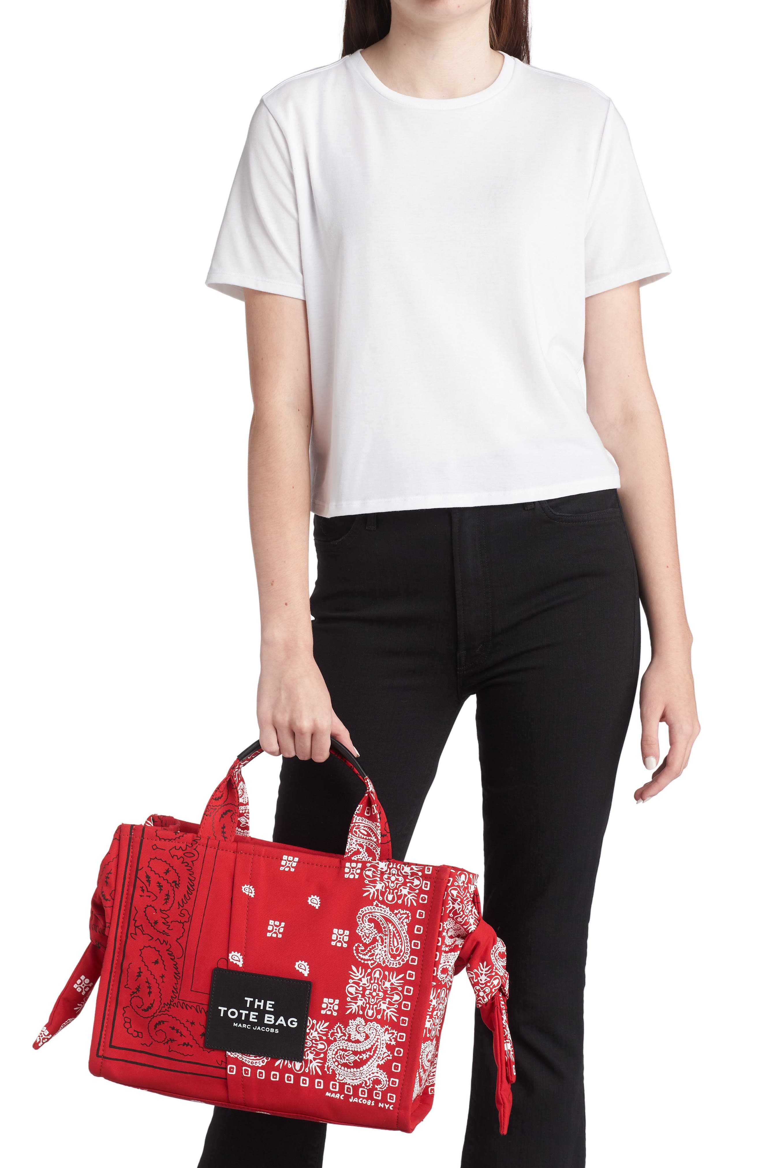Marc Jacobs The Bandana Medium Tote Bag, Alternate, color, 