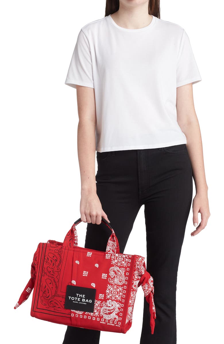 Marc Jacobs The Bandana Medium Tote Bag, Alternate, color,