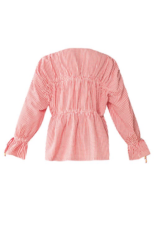 Eddy Isle Top X Rainey Collaboration In Red