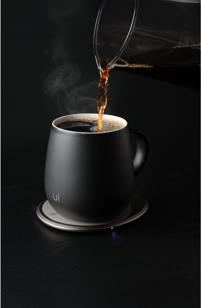 OHOM INC Ui 3 Self-heating Mug Set, Alternate, color, Inkstone Black