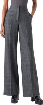 Akris Fior Wool Flannel Trousers
