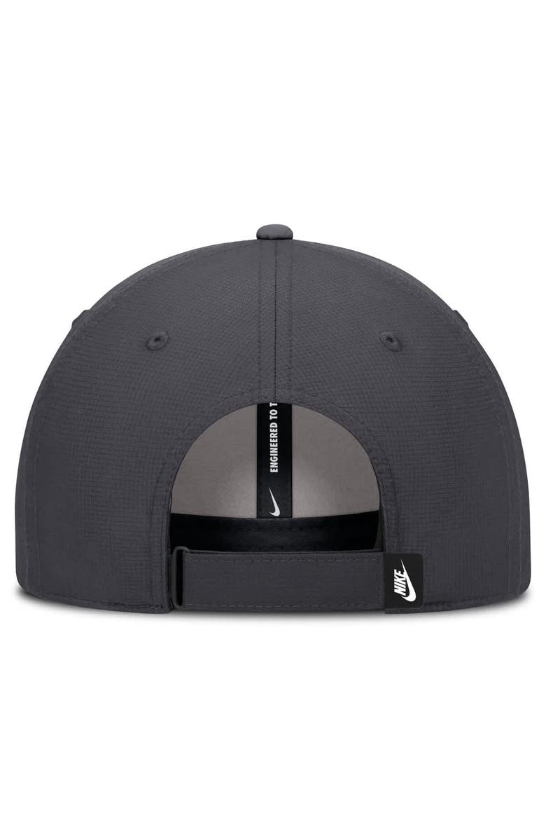 Nike Men's Nike Charcoal Clemson Tigers Core Rise Vault Performance Adjustable Hat, Alternate, color, 