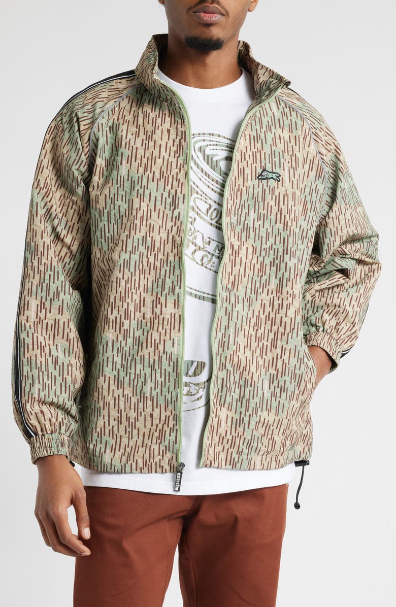 ICECREAM Rain Fall Jacket, Main, color, Seagrass