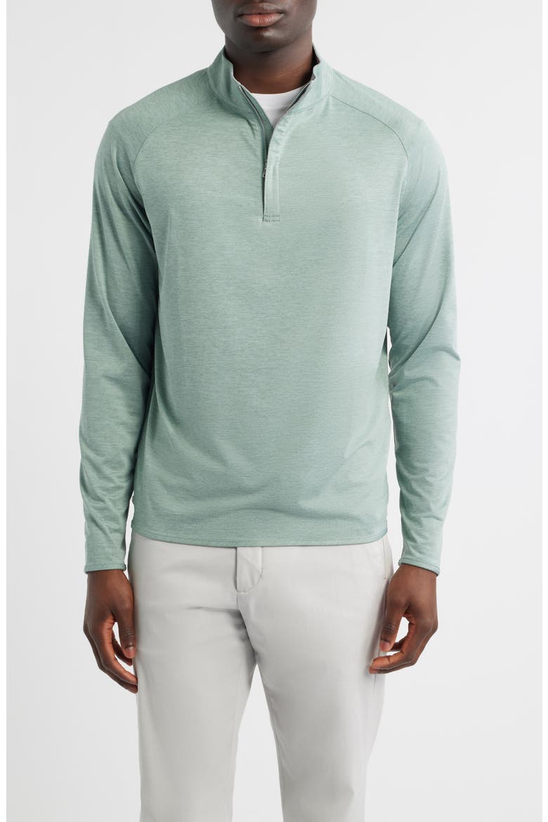 Crown Crafted Stealth Performance Quarter Zip Pullover, Main, color, WILLOW