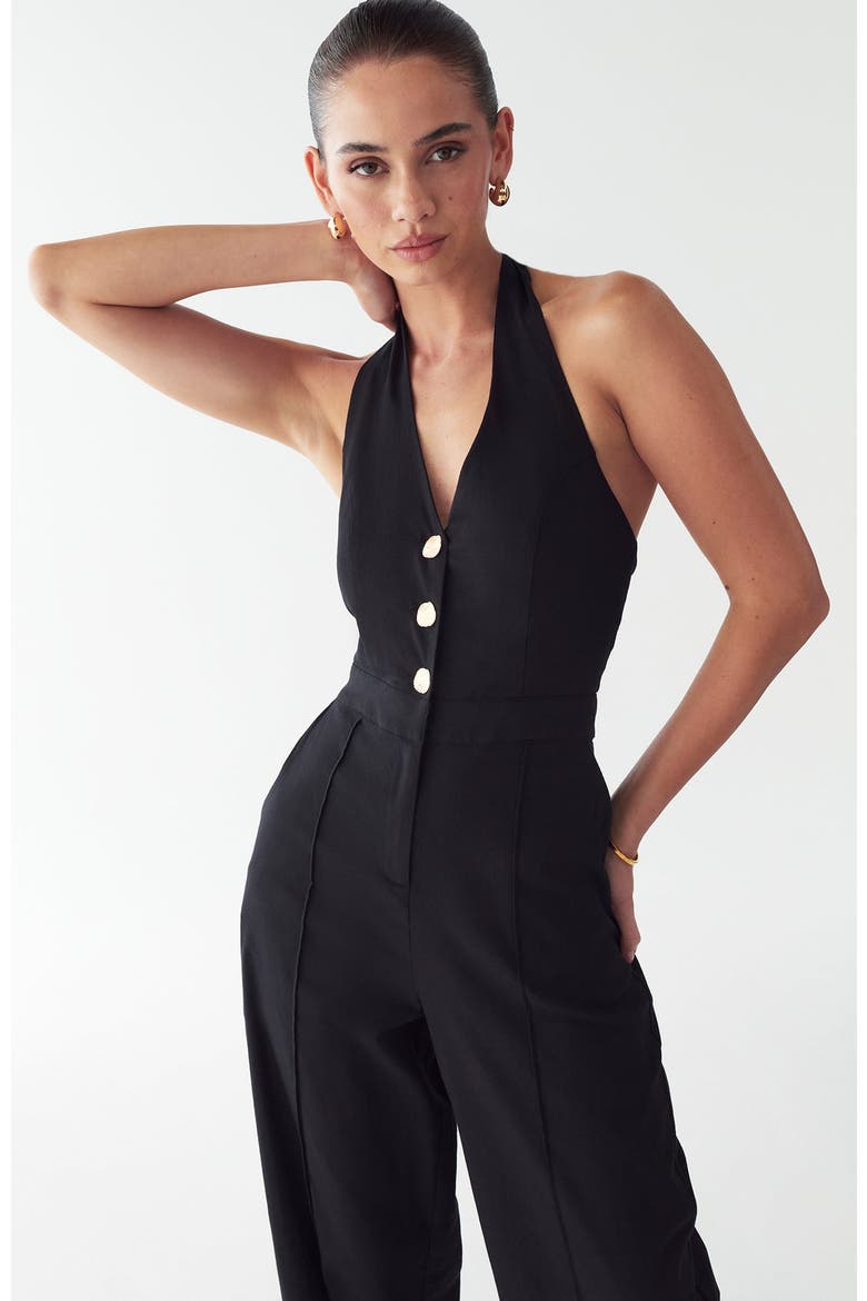 Amie Jumpsuit, Alternate, color, Black