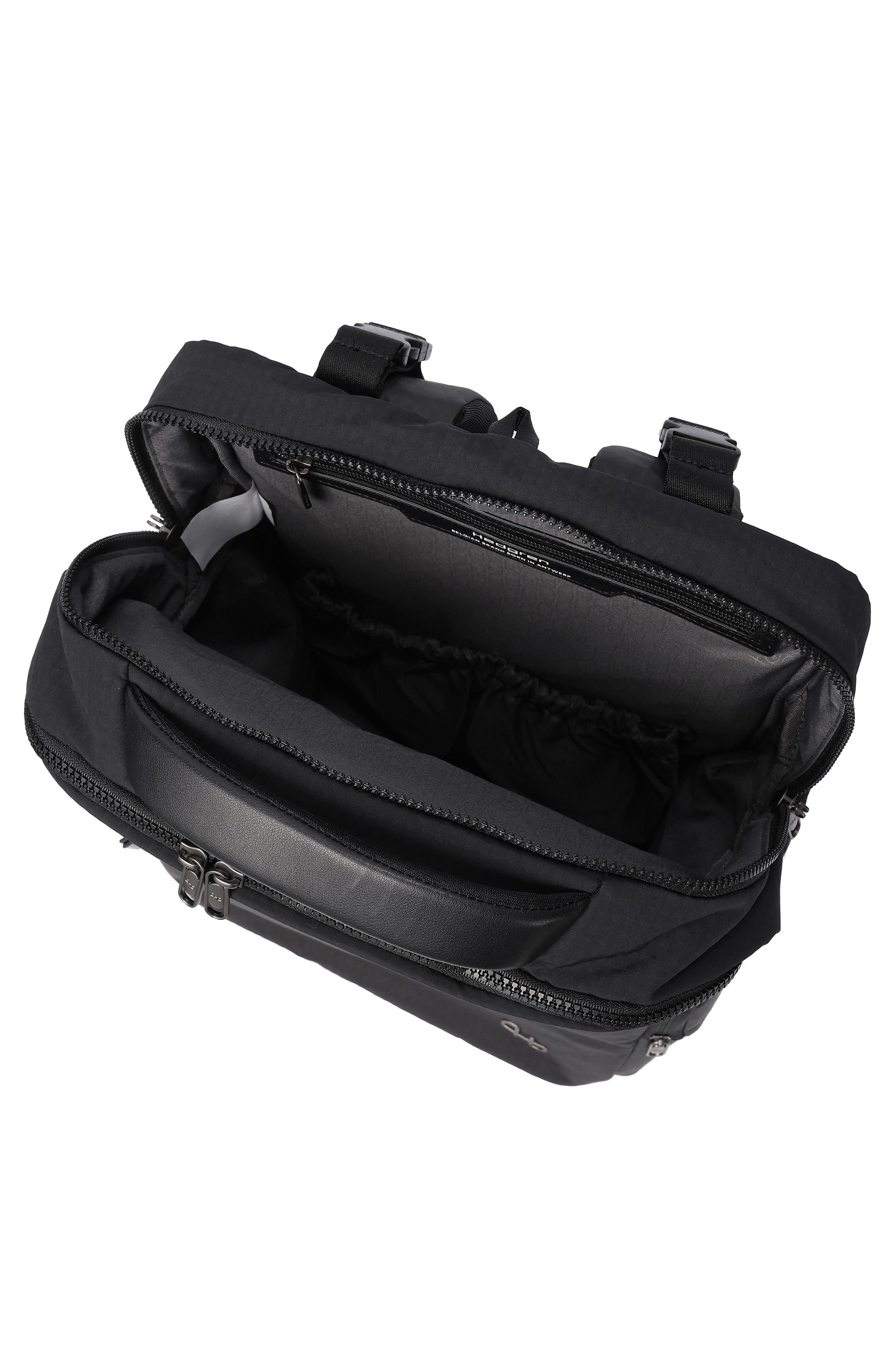 Hedgren Tsutsumi Diaper Backpack, Alternate, color, Black