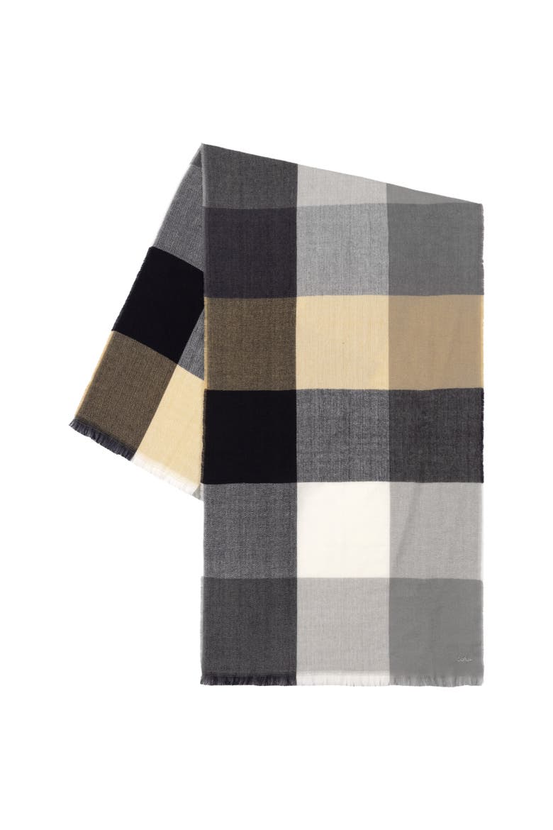 Check Wrap, Alternate, color, Black