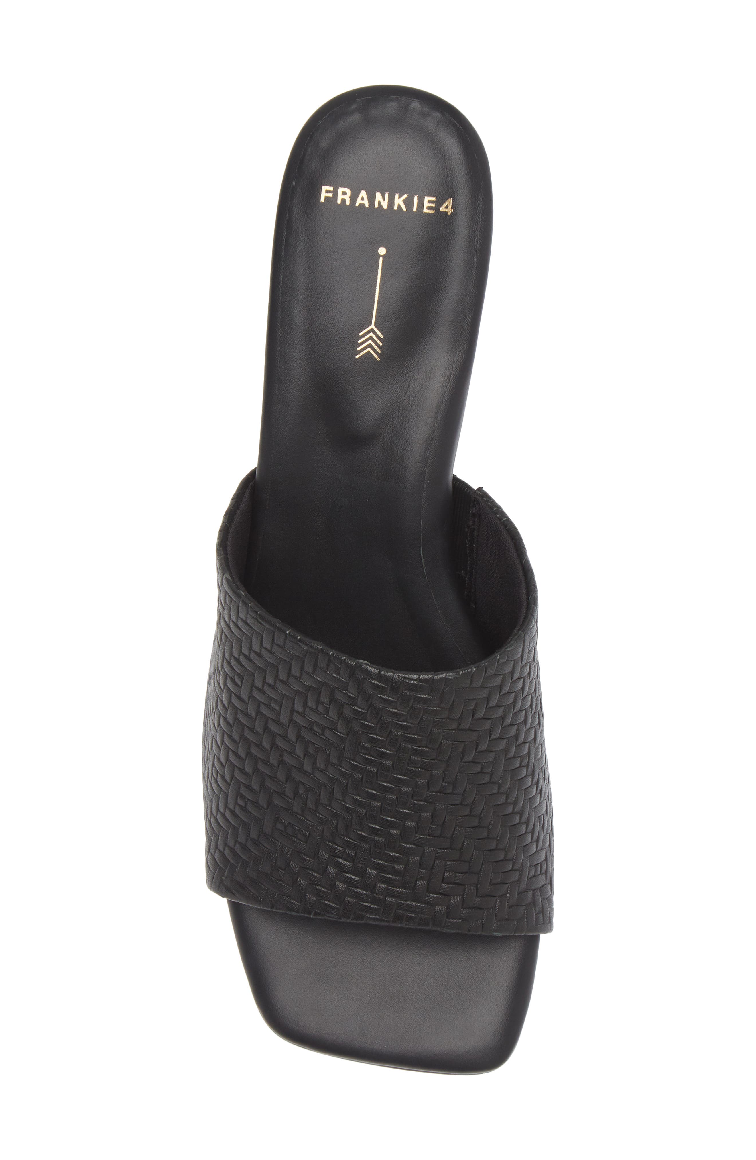 FRANKIE4 Kennedy Mule, Alternate, color, Black Weave