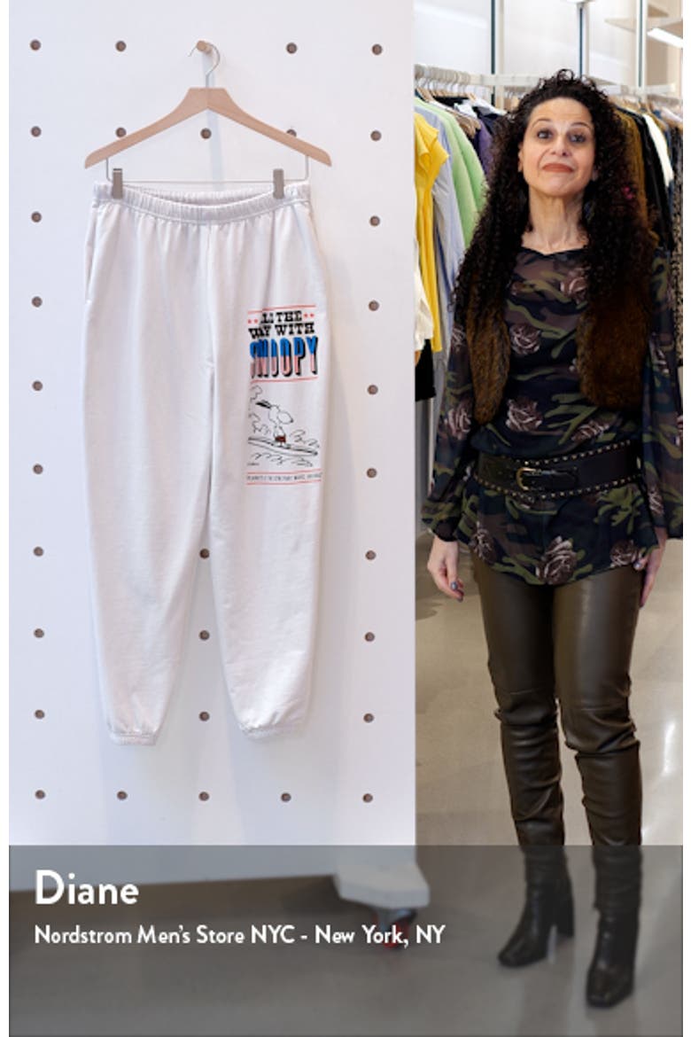 Marc Jacobs x Peanuts® The Gym Pants (Women) | Nordstrom