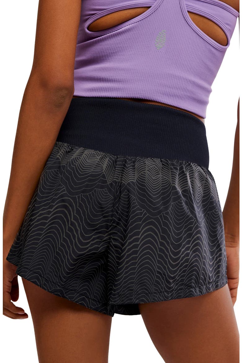 FP Movement Carpe Diem Reflective Shorts, Alternate, color, BLACK COMBO