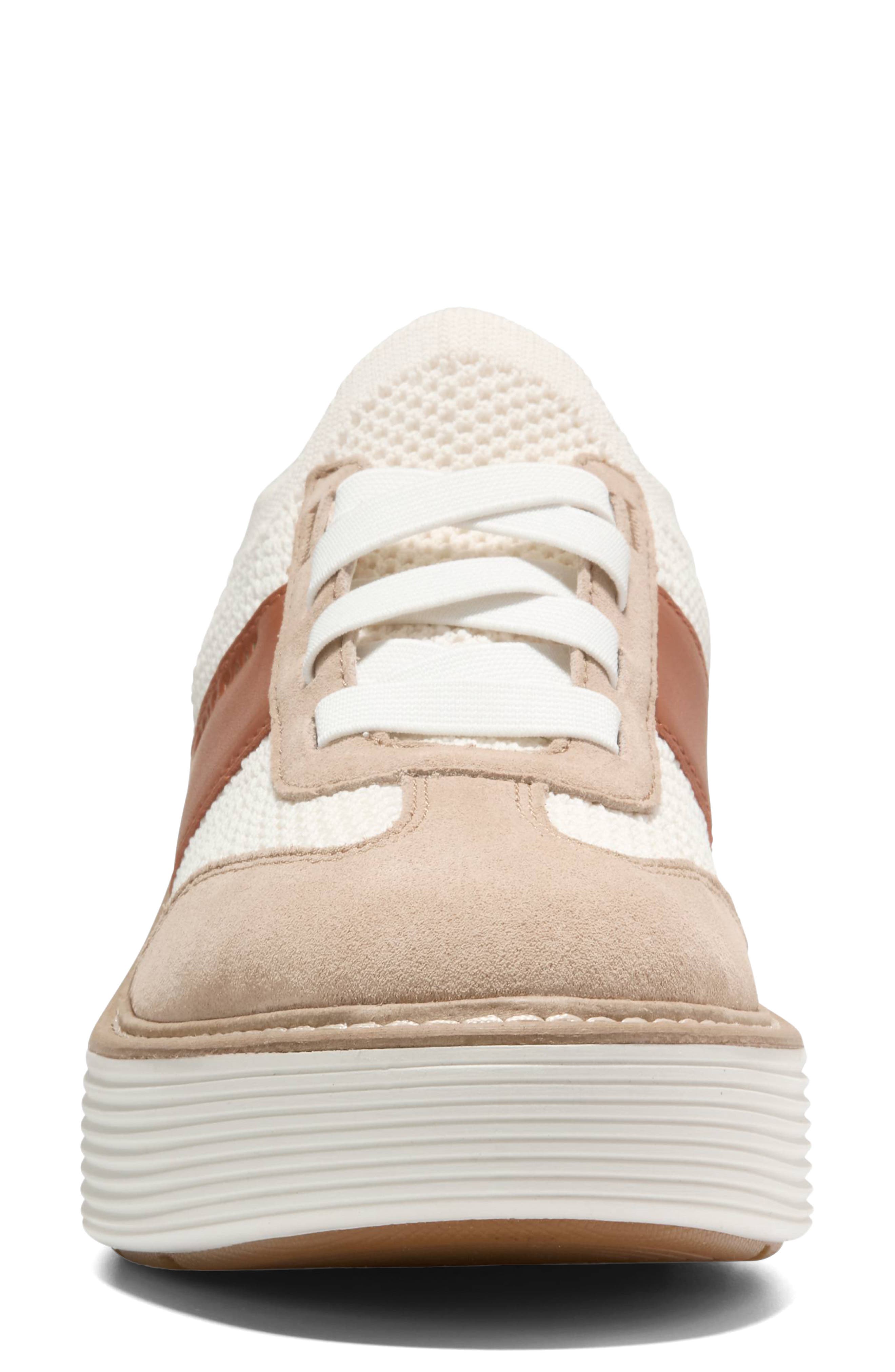 Cole Haan ØriginalGrand Max Stitchlite<sup>™</sup> Platform Sneaker, Alternate, color, Tuscan Sand / Auburn
